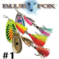 Blue Fox Vibrax Foxtail #1 (BFX1) 