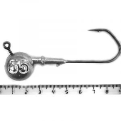 Призёр джиг-головка на крючке 8/0 55гр. 2шт.