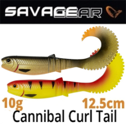 Savage Gear LB Cannibal Curltail 12.5cm 10g