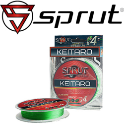 Sprut Keitaro Ultimate Braided Line x4 140m Neon Green