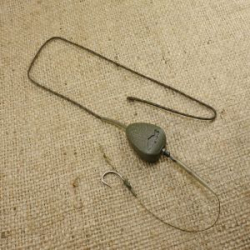 Оснастка карповая ORANGE #9 In-Line Leadcore, для бойла, 56 гр., в уп. 1 шт.