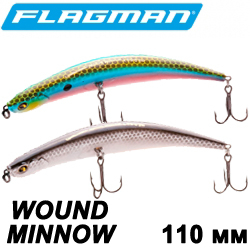 Flagman Wound Minnow 110F