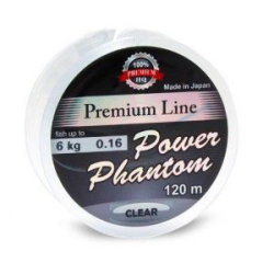 Леска Power Phantom Premium Line Clear 120m 0,35mm