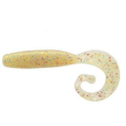 Силиконовая приманка Reins Fat G Tail Grub 3" цв. #405 Pearl Candy