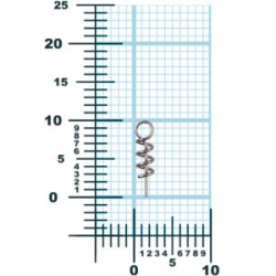 Спираль Vido Craft Spring Lock № 1, 10 шт шт/уп VD-SL-1(10)