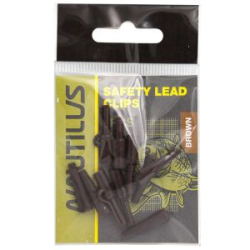 Клипса безопасная с конусом Nautilus Safety lead clips Brown