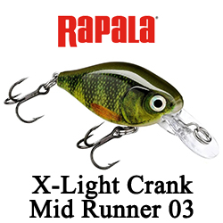 Rapala X-Light Crank Mid Runner 03 (FNCM03)