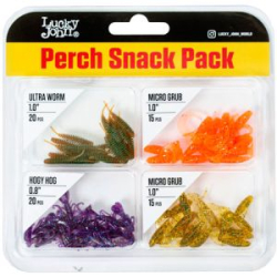 Силиконовые приманки Lucky John Pro Series 02 SET Набор микроджиг