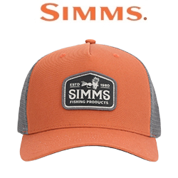 Simms Double Haul Trucker, Simms Orange