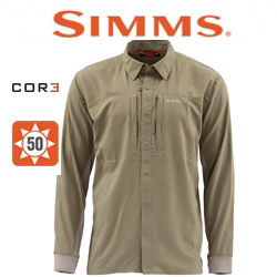 Simms Intruder BiComp Shirt '20, Tan