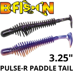 B Fish & Tackle Pulse-R Paddle Tail 3.25"