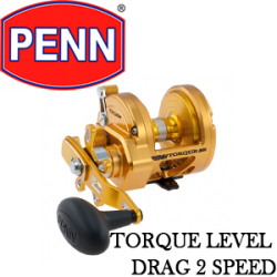 Penn Torque Level Drag 2 Speed