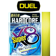 Duel Hardcore Super X8 200м (hi-vis yellow)