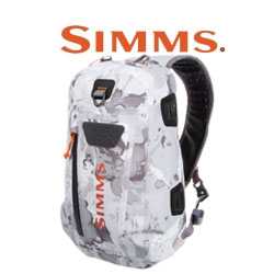 Simms Dry Creek Z Sling Pack, Cloud Camo Grey