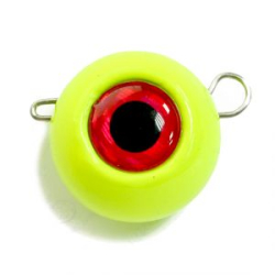 Мормыш Груз крашеный разборная чебурашка "ШАР" 52 гр., цвет 12-желтый люминофор GCR(B)C-52-12 5 шт