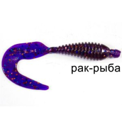 Силиконовая приманка Ojas Sorry Zander 34 Рак-рыба (color: #02, pcs: 7)