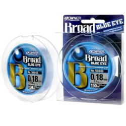 Леска Owner Broad Blue Eye 150м 0,12мм 1,5кг