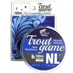 Леска Trout Fan Trout GAME Nylon 120м, 8lb, 0,235мм