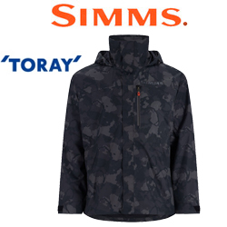 Simms Challenger Fishing Jacket, Regiment Camo Carbon