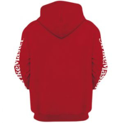 Толстовка StrikeMaster красная размер M