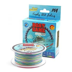 Шнур Power Phantom Boat,  1500m, multicolor #8 0,47мм, 48.5кг