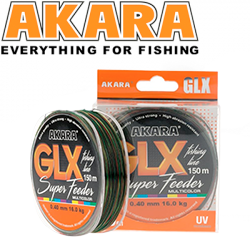 Akara GLX Super Feeder 150м мультиколор