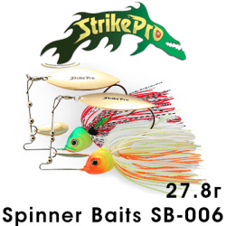 Strike Pro Spinner Bait 28, 27,8 гр. (SB-006)