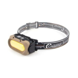 Фонарь налобный Сибирский Следопыт Linkos, 1 COB+6 LED SMD, аккум. 220В