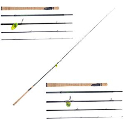 Удилище спиннинговое Fish Season King Salmon Travel, 5 секции, длина 2,59 м, тест 8-38 г (KST865M-23)