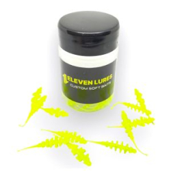 Силиконовая приманка 11Lures Micro Trap 1.5 - Fluo Lemon