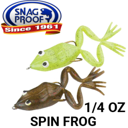 Snag Proof Spin Frog