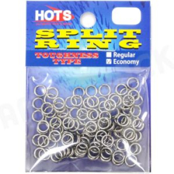 Заводные кольца Hots Split Ring Economy No.7 45pcs/bag 210LB.