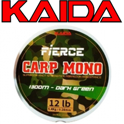 Kaida Fierce Carp Mono Dark Green 850m/1200m/1300m