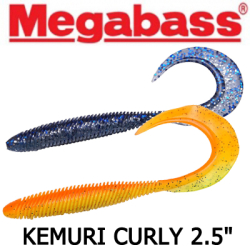 Megabass Kemuri Curly 2,5"