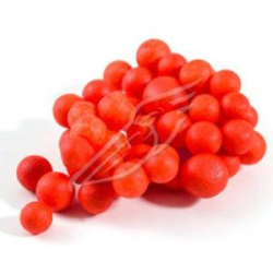 Пенопласт рыболовный Yaman Клубника, d 4-7 мм, цв. красный (уп. 250 шт)