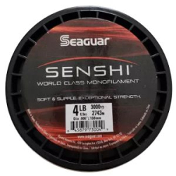 Леска Seaguar Senshi 914m Clear 4lb, 0,16mm; 0,9 kg.