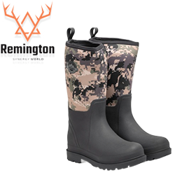 Remington Rubber Boots Camo Green Forest