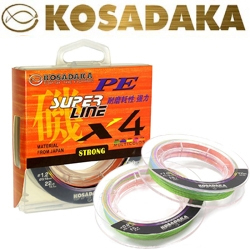 Kosadaka Super Line PE X4 300м Multicolor