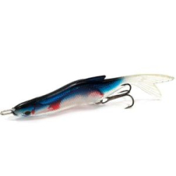 Блесна Wake Soft Spoon 15cm 55g цвет Transparent Blue Silver