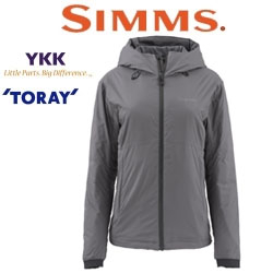 Simms Women's MidCurrent Hooded Jacket, Anvil