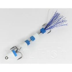 Приманка Мандула "Флажок" XXL Fish Модель 25 цв. БелыйСиний