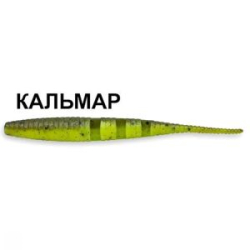 Силиконовая приманка Crazy Fish Polaris 4" 38-100-4d-6 кальмар цв. chart swamp (шартрес болото)