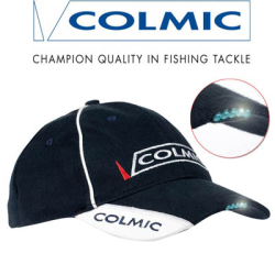 Colmic Cappello Cotone Blu - Led Light