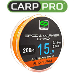 Carp Pro Deligth Spod and Marker Braid PE X8 Fluoro Yellow 200m