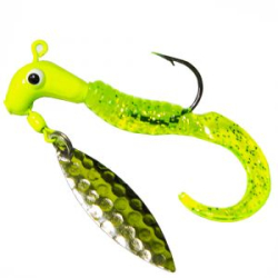 Джиг-спиннер Road Runner PRO Curly-Tail Series вес 1/4 oz,крючок#1/0,1654-012