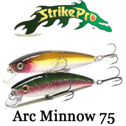 Strike Pro Arc Minnow 75 (JL-119F)