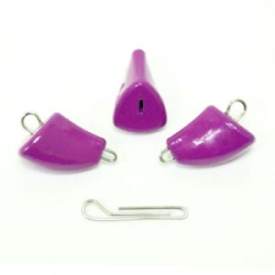 Призёр незацепляйка "Спорт" разборная фиолетовая вес - 6,0г.