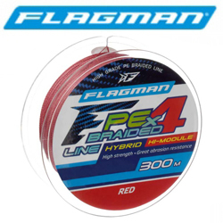 Flagman PE Hybrid F4 300м Red