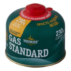 Баллон газовый Tourist Gas Standard резьбовой для портативных приборов (TBR-230)