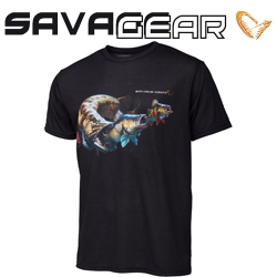 Savage Gear Cannibal Tee Black T-Shirt